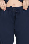 Zivame Cotton Tencel Pyjama Set - Medieval Blue — thumbnail 7